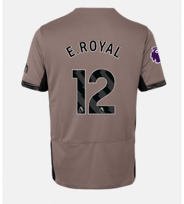 Tottenham Hotspur Emerson Royal #12 Tercera Equipación 2023-24 Manga Corta